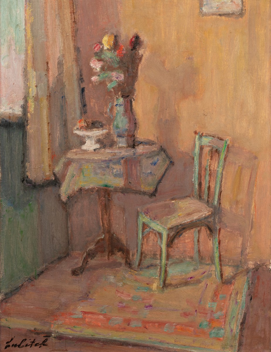 Scène d’intérieur au guéridon